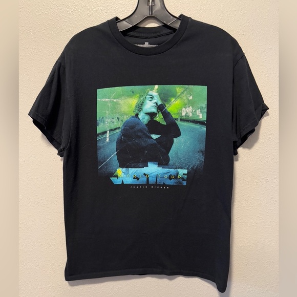 Justin Bieber - Justice World Tour 2022 T-Shirt - Size Medium - Picture 3 of 8